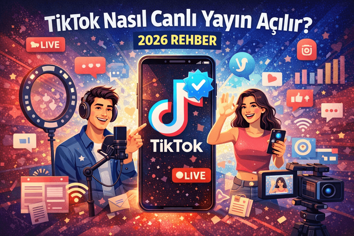 TikTok Nasıl Canlı Yayın Açılır? 2026 Adım Adım Rehber