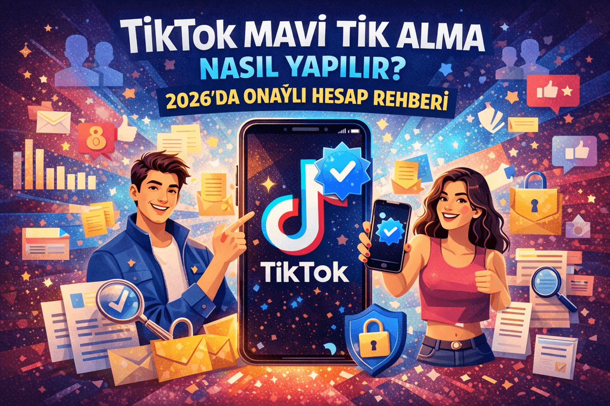TikTok Mavi Tik Alma Nasıl Yapılır? 2026’da Onaylı Hesap Rehberi