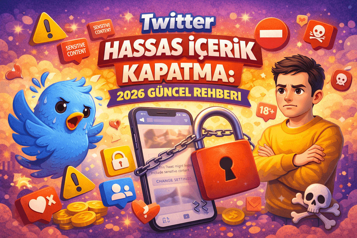 Twitter Hassas İçerik Kapatma: 2026 Güncel Rehberi